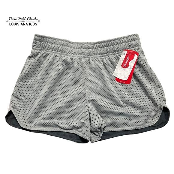 bcg Other - BCG Girls L (12-14) Grey Mesh Athletic Shorts